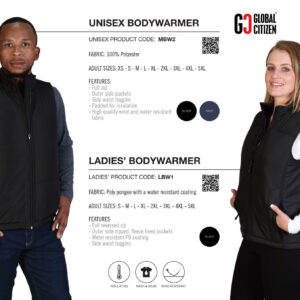 Unisex Bodywarmer - Navy - While Stocks Last