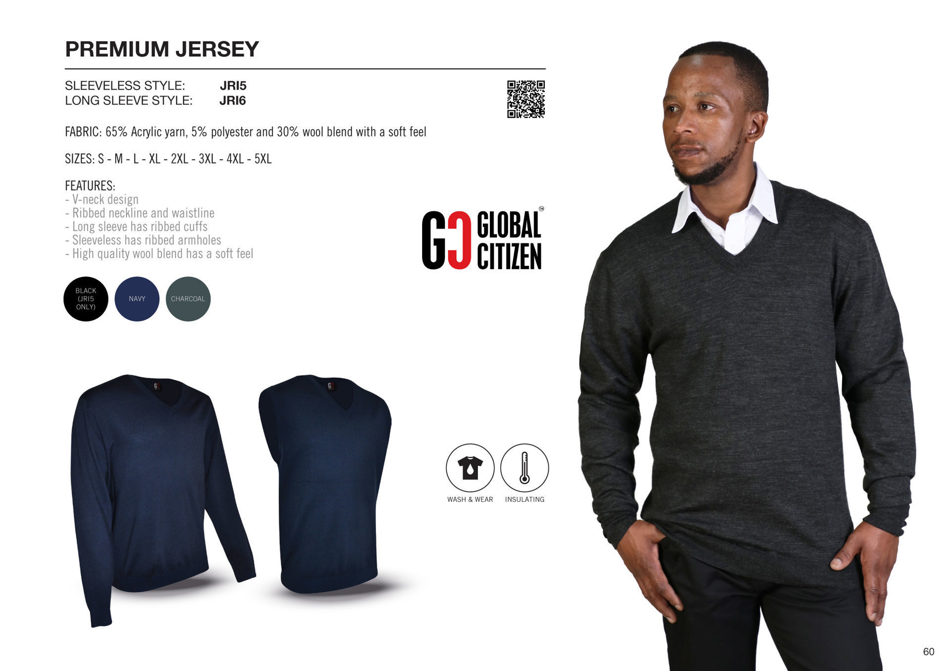 Premium Long Sleeve Jersey - Navy - While Stocks Last