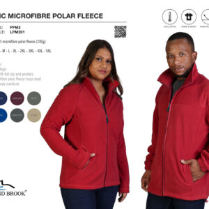 Classic Microfibre Polar Fleece - Maroon- While Stocks Last