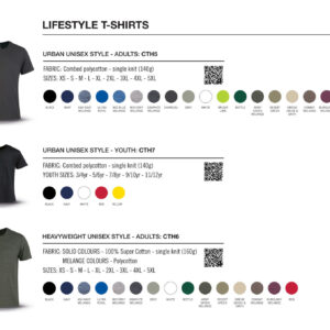 140g Urban Lifestyle T-Shirt - Red -  While Stocks Last