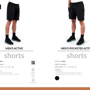 Men's Pocketed Active Shorts