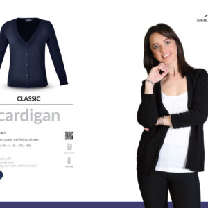 Ladies Classic Cardigan