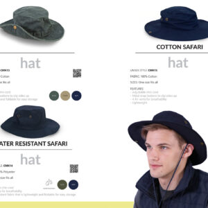 Safari Hat Water Resistant