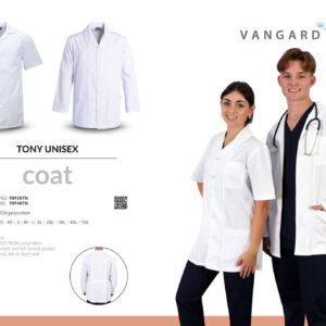 Tony Unisex Coat - Short sleeve