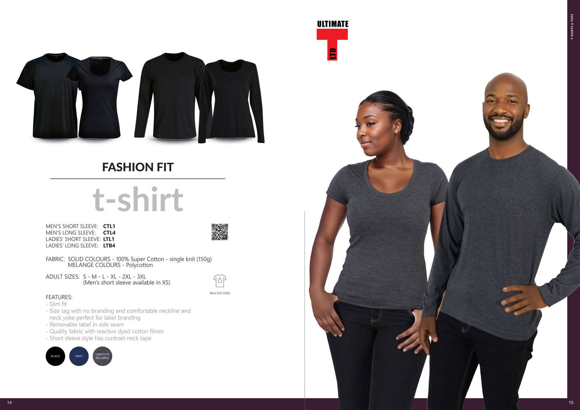 Ladies 150g Fashion Fit T-Shirt