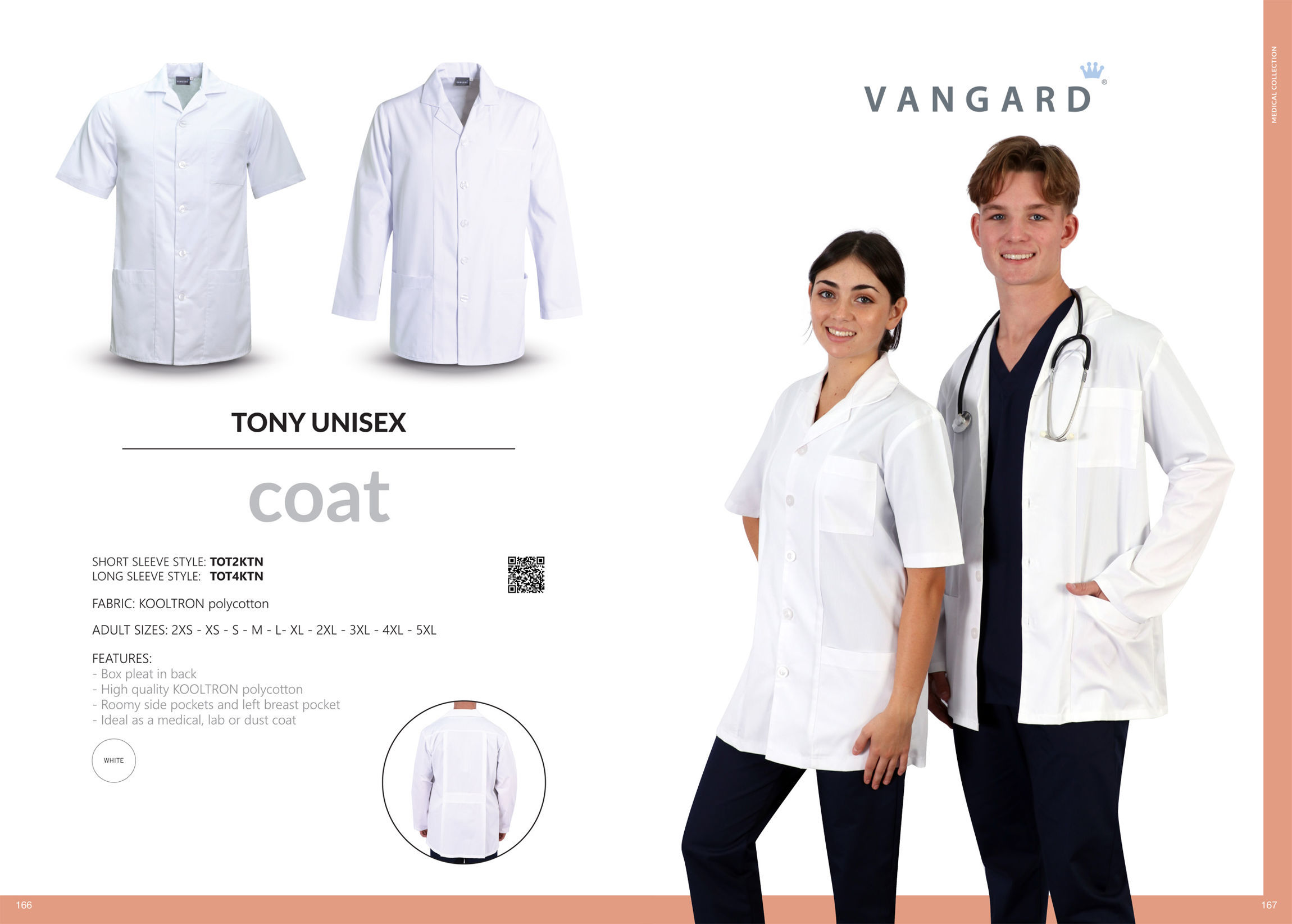 Tony Unisex Coat - Long sleeve
