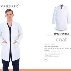 Simon Unisex Coat - Long sleeve