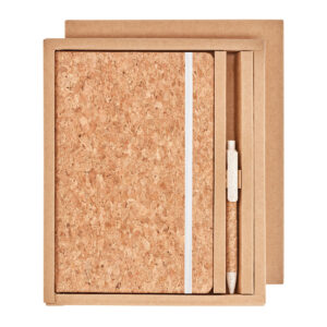 Cork Notebook Set