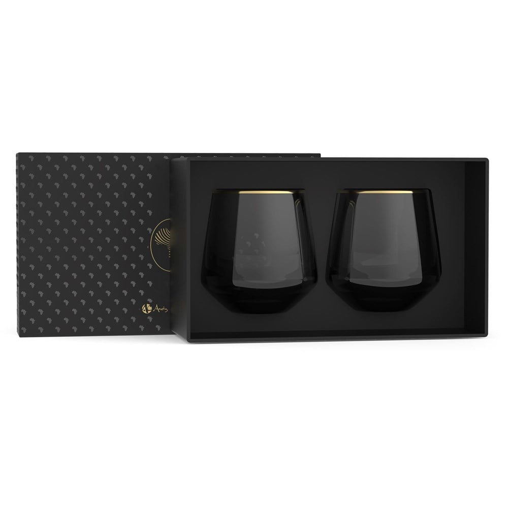 Andy Cartwright Afrique Dusk Whiskey Glass Set - Image 4