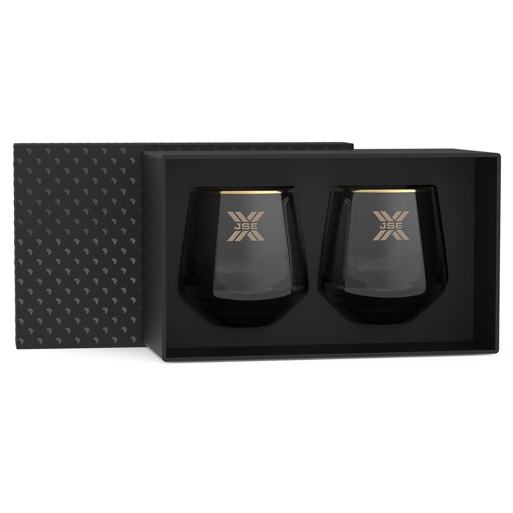 Andy Cartwright Afrique Dusk Whiskey Glass Set - Image 3