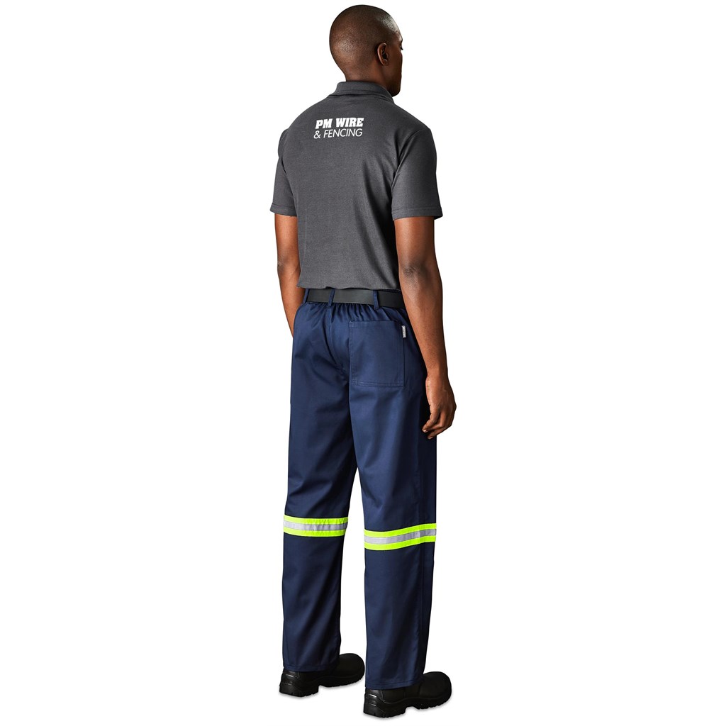 Site Premium Polycotton Pants - Reflective Legs - Yellow Tape - Image 4