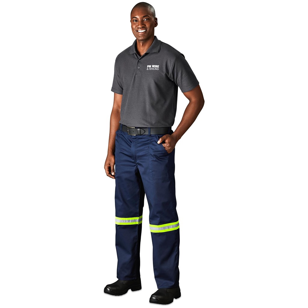 Site Premium Polycotton Pants - Reflective Legs - Yellow Tape - Image 5