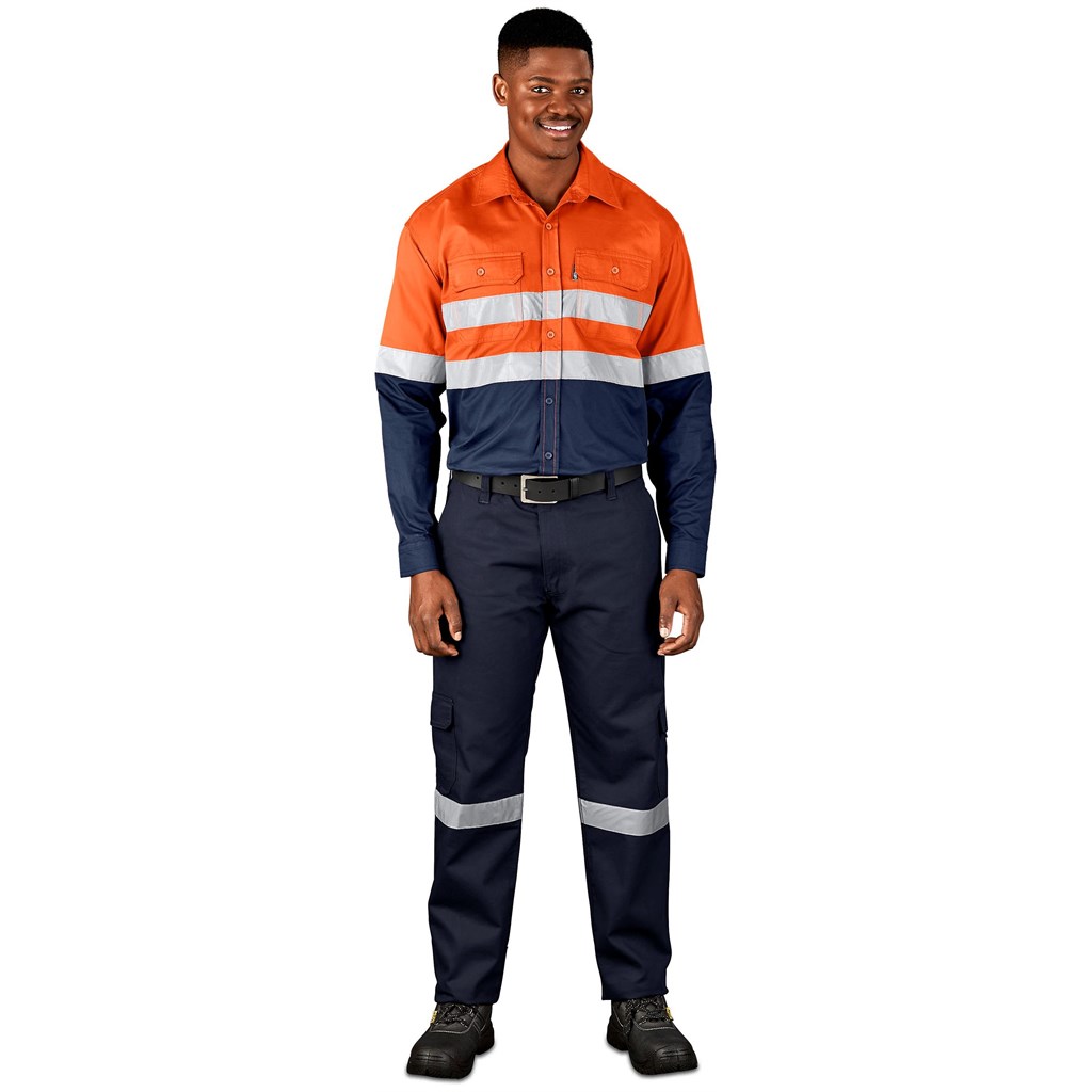Access Vented Two-Tone Reflective Work Shirt - Image 8