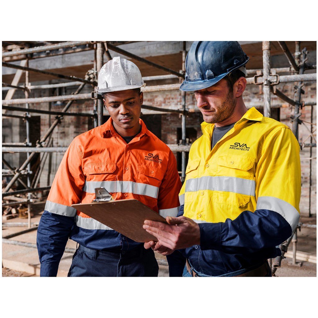 Access Vented Two-Tone Reflective Work Shirt - Image 3