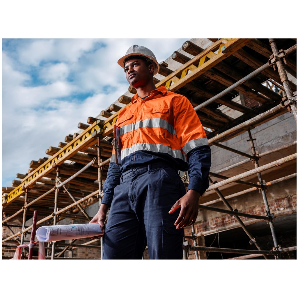 Access Vented Two-Tone Reflective Work Shirt - Image 5