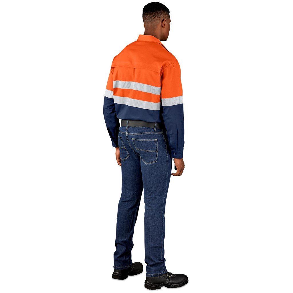 Access Vented Two-Tone Reflective Work Shirt - Image 6