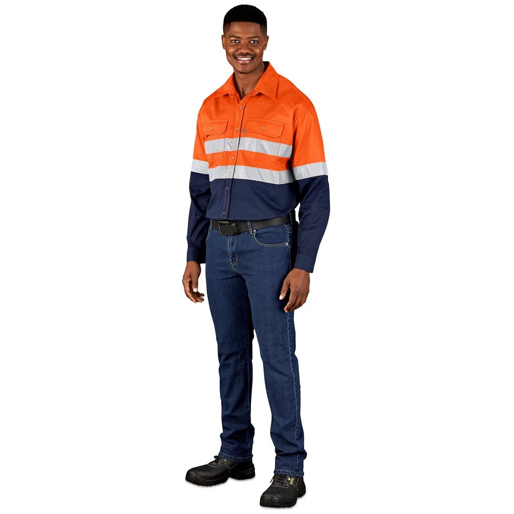 Access Vented Two-Tone Reflective Work Shirt - Image 12