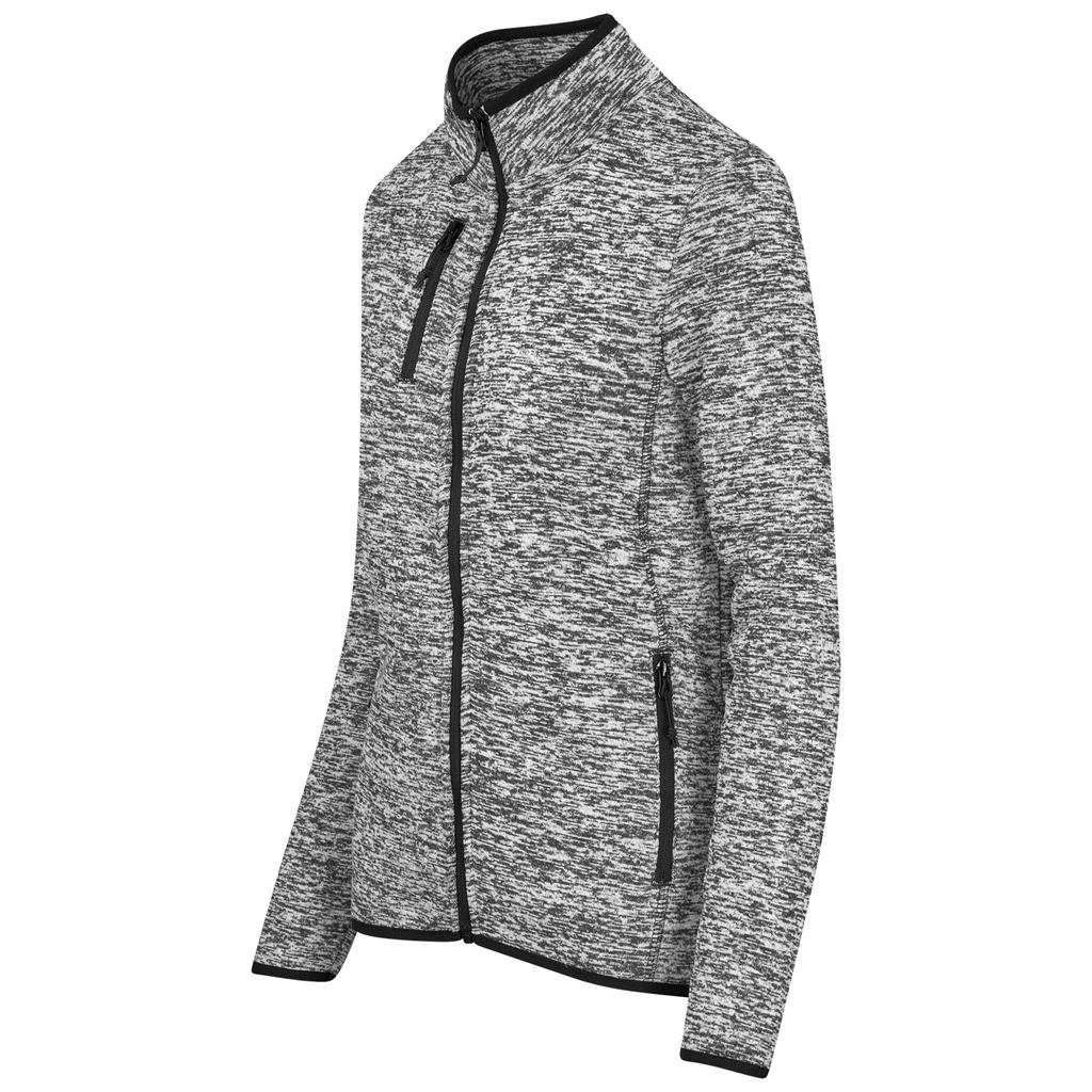 Ladies Paragon Fleece Jacket - Grey - Image 4