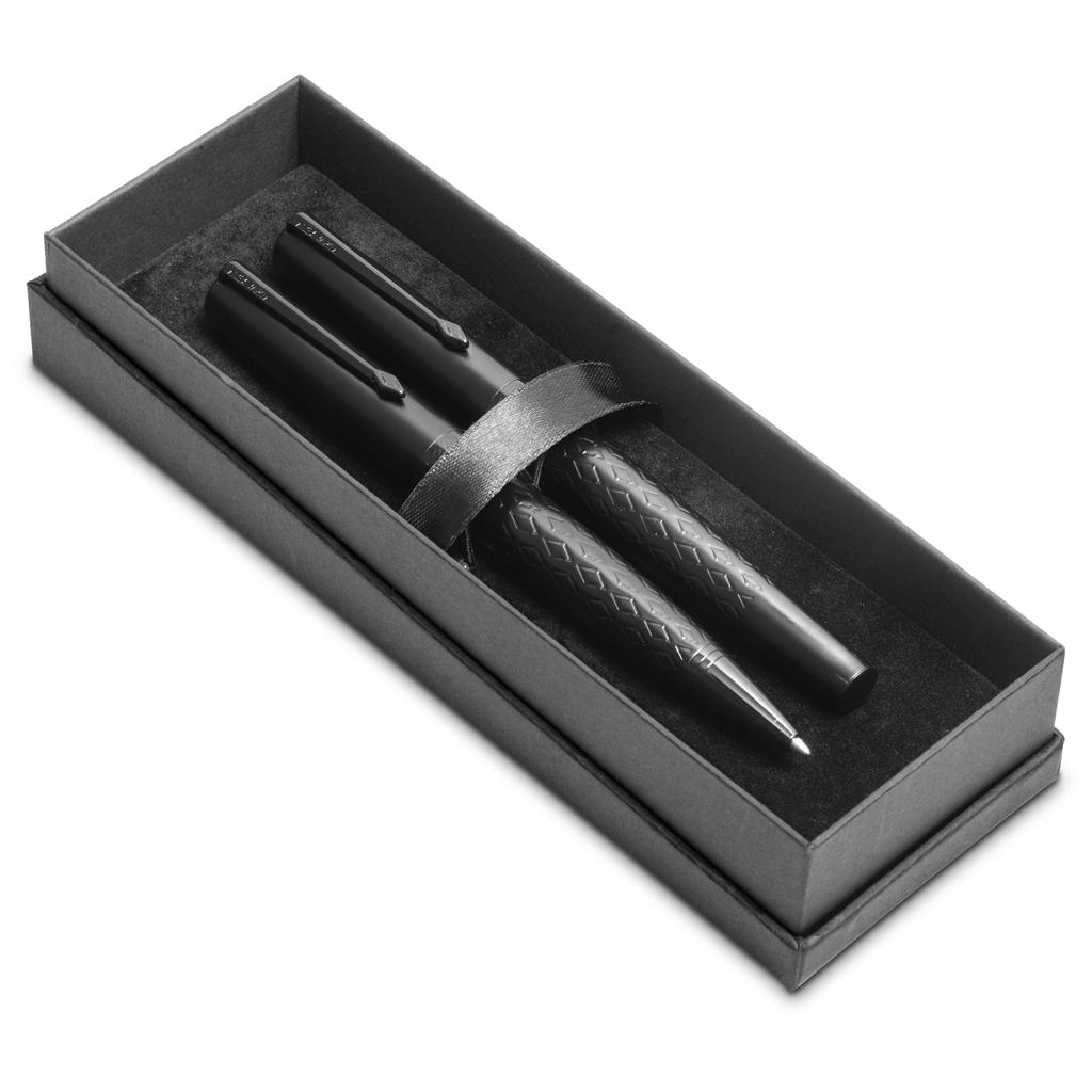 Alex Varga Galexia Ball Pen & Rollerball Set - Image 4