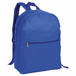 Arch Design Backpack With Zippered Front Pocket
