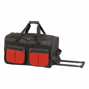Rolling Duffel With Coloured Front Pockets