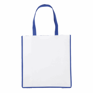 Non Woven Shopper with Coloured Trim
