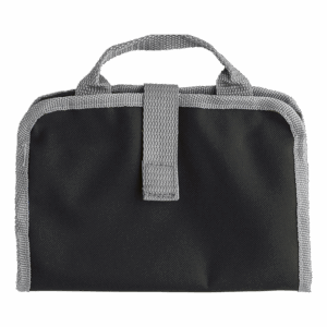 Toiletry Bag with Dual Zippered Compartments