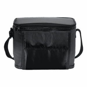 Cooler with Folding Cup Holders