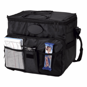 18 Can Cooler with 2 Front Mesh Pockets