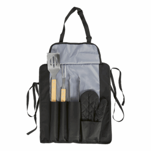 Apron With Bbq Set