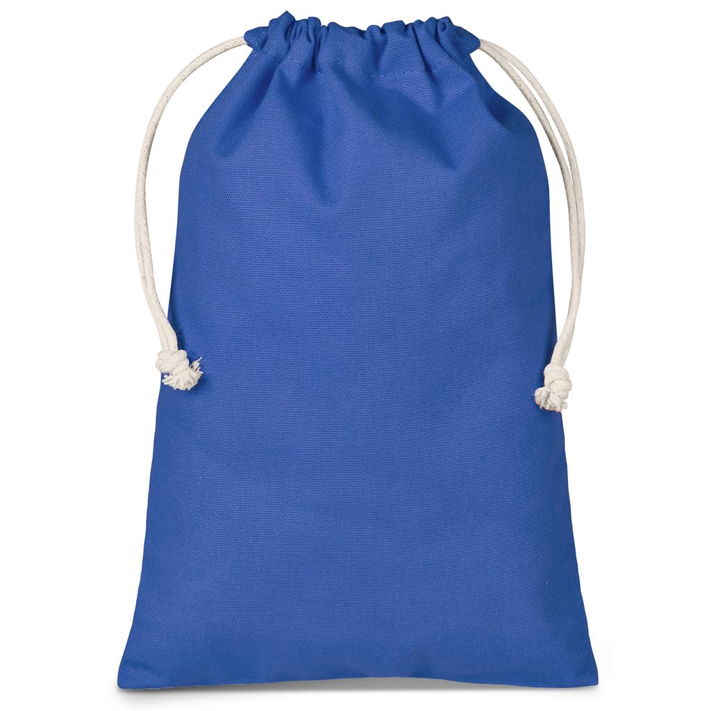Altitude Allsorts Midi Cotton Drawstring Pouch - Blue - Image 2