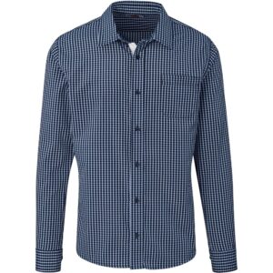 Mens Long Sleeve Kenton Shirt - Navy