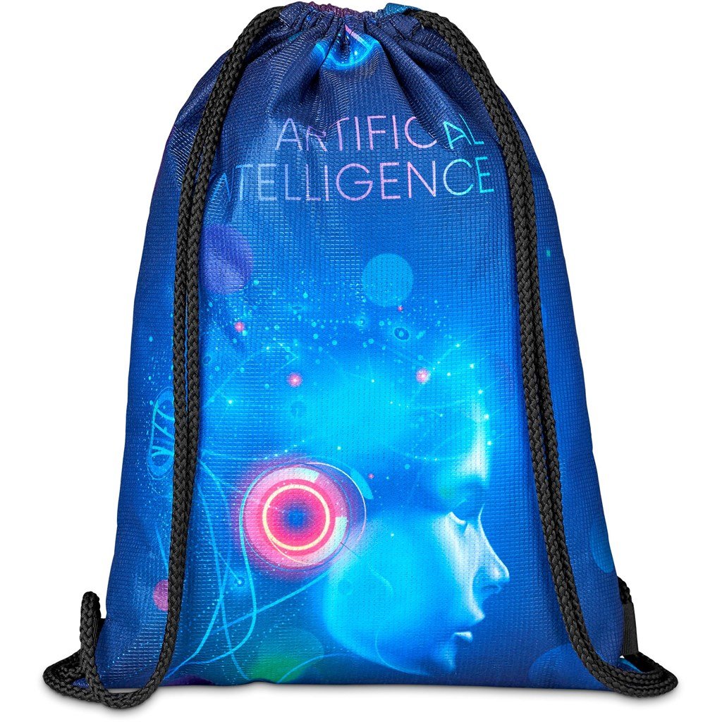 Hoppla Bellville Recycled PET Drawstring Bag - Image 2