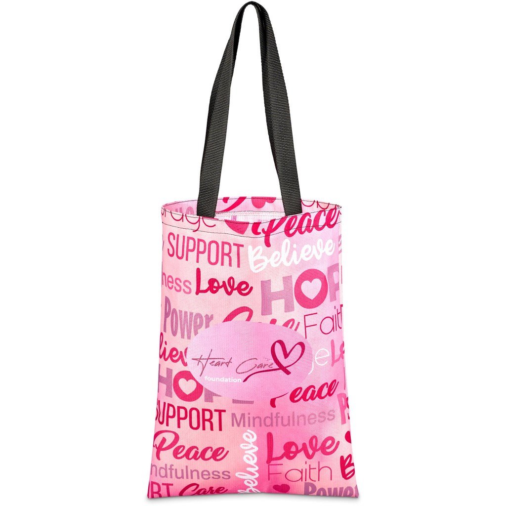 Hoppla Eden Recycled PET Stitch-Bond Shopper - Image 4