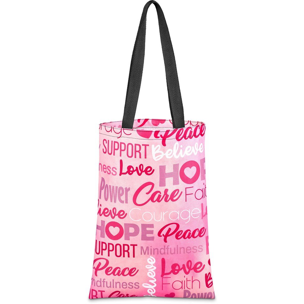 Hoppla Eden Recycled PET Stitch-Bond Shopper - Image 2