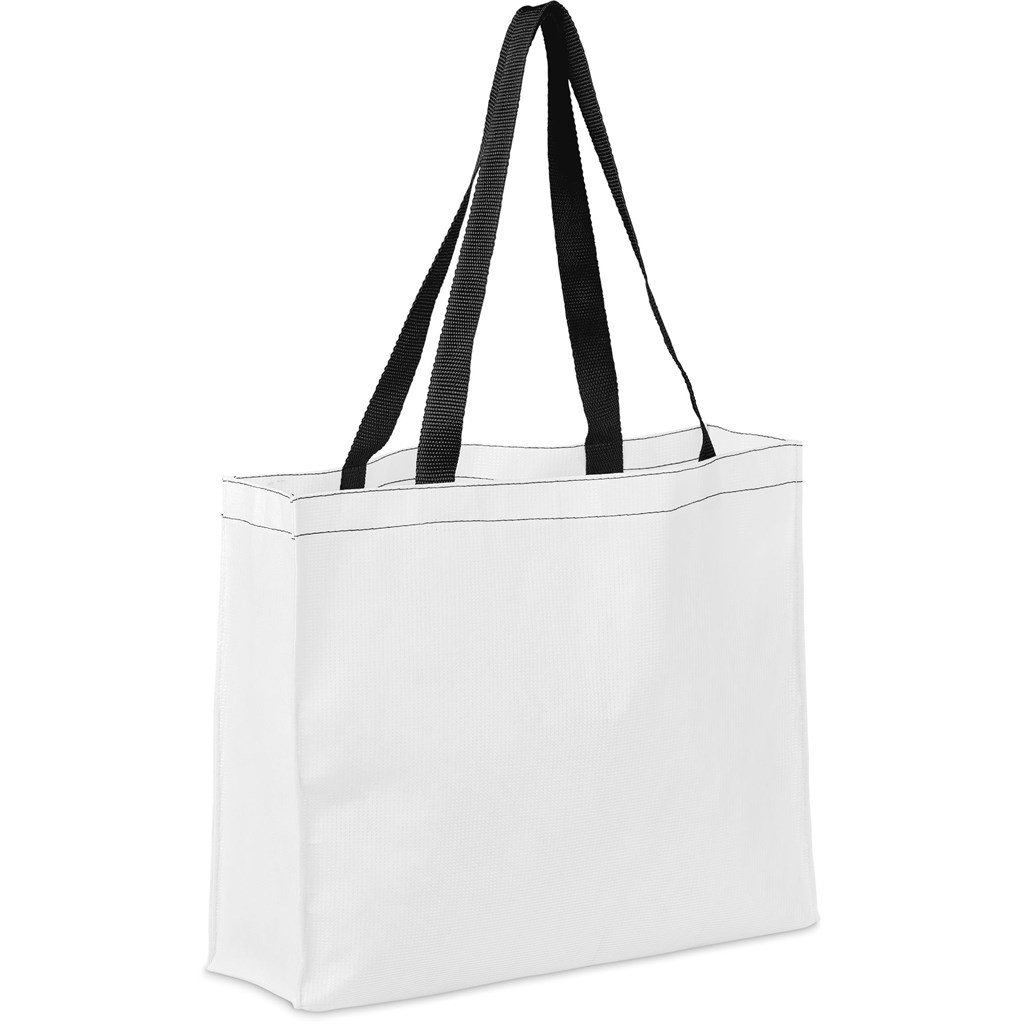 Hoppla Menlyn Recycled PET Stitch-Bond Shopper - Image 7