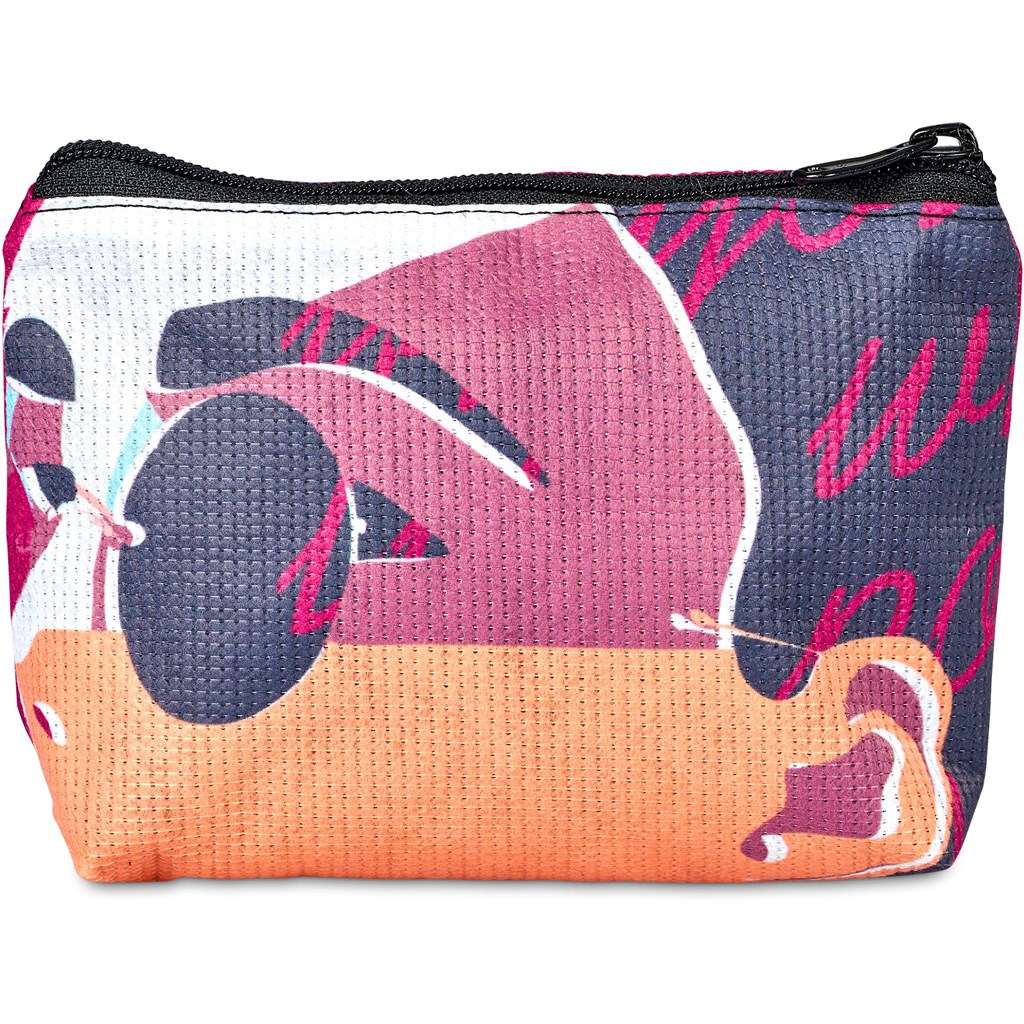 Hoppla Leanne Recycled PET Stitch-Bond Mini Toiletry Bag - Image 15