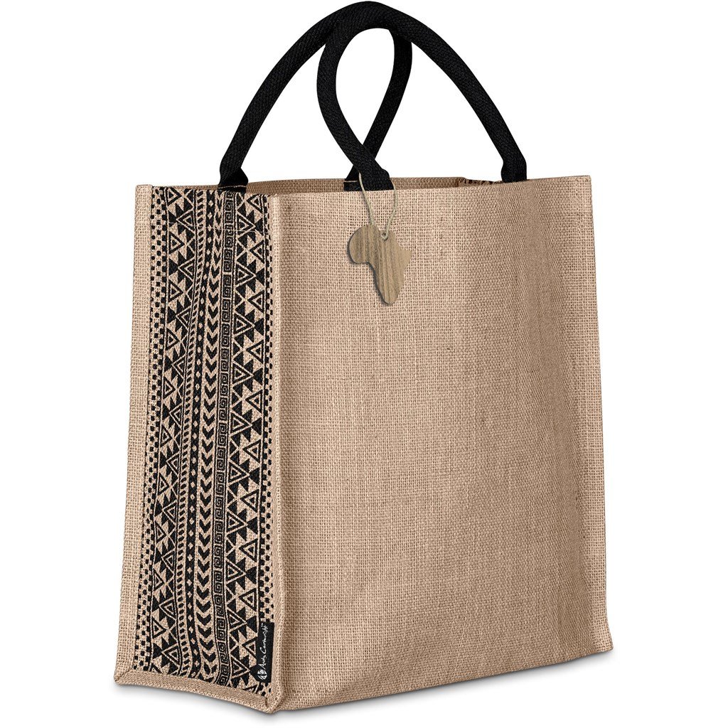 Andy Cartwright Symmetry Jute Tote - Image 3
