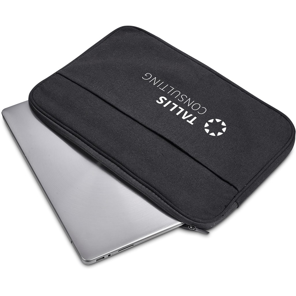 Okiyo Suri Recycled Cotton Laptop Sleeve - Image 6