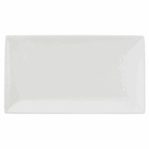White Basics Rectangular Platter
