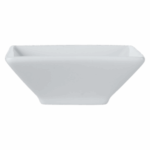 White Basics Square Footed Sauce Dish