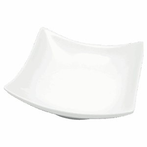 White Basics Wave Sauce Dish