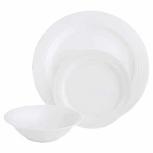 Arctic White 12 Piece Dinner Set