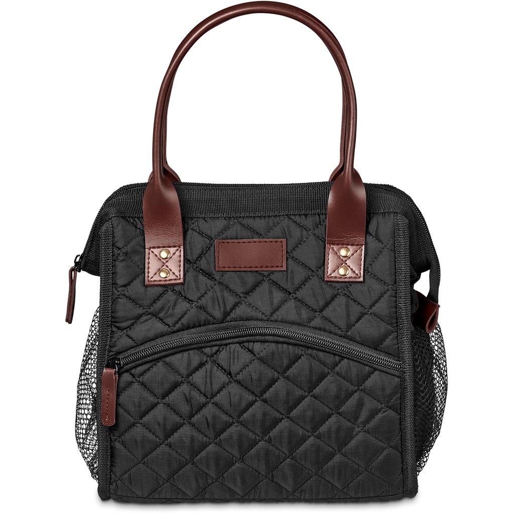 Kate Quilted 12-Can Lunch Cooler - Image 8