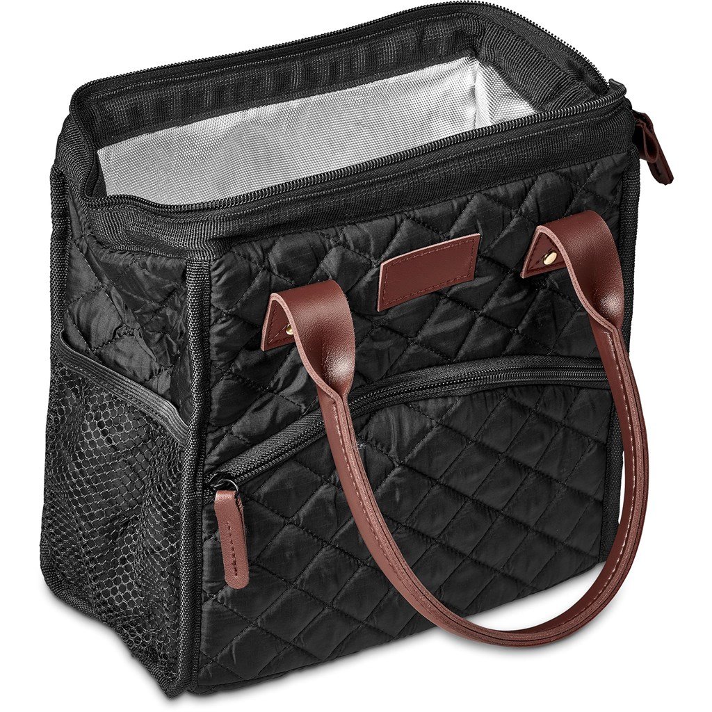 Kate Quilted 12-Can Lunch Cooler - Image 10