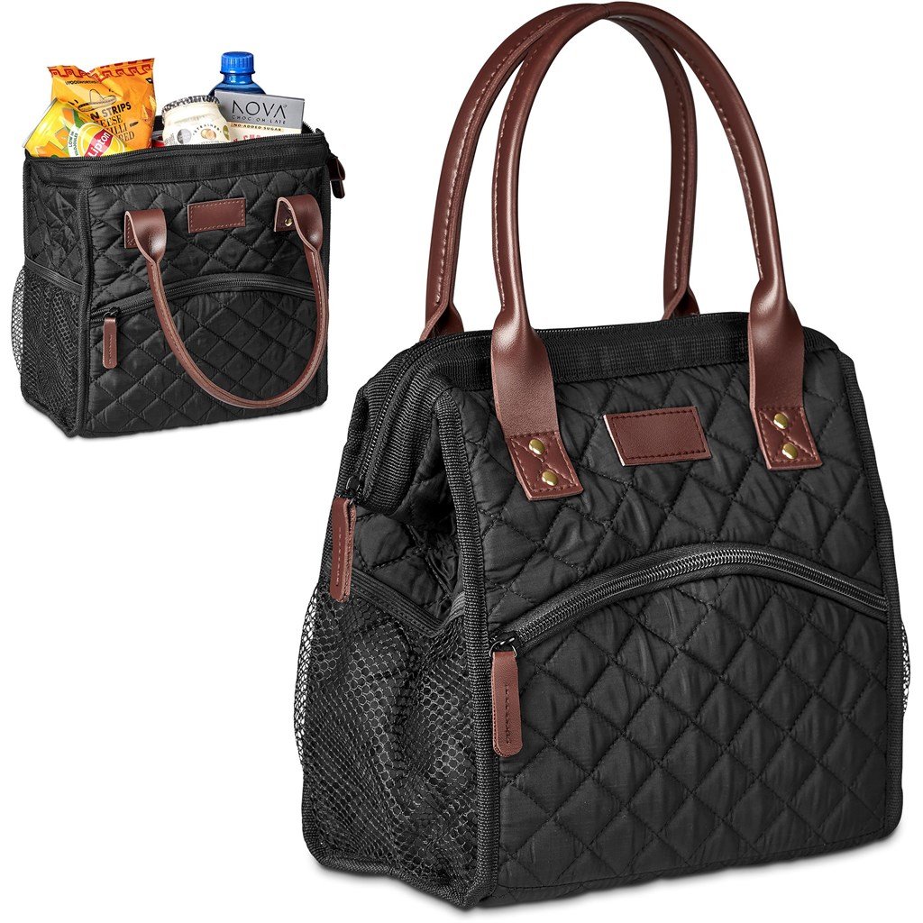 Kate Quilted 12-Can Lunch Cooler - Image 2