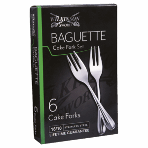 Baguette 6 Piece Cake Fork Set