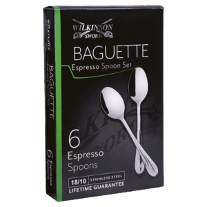 Baguette 6 Piece Espresso Set
