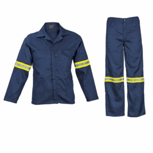 Barron Supreme Poly Cotton Conti Suit with Reflective
