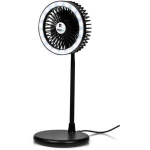 Altitude Light Breeze LED Ring Light Desk Fan